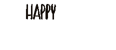 Happy Birthday Illustration Sticker