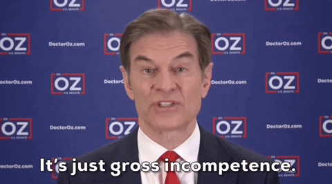 Dr Oz Gross Incompetence GIF by GIPHY News