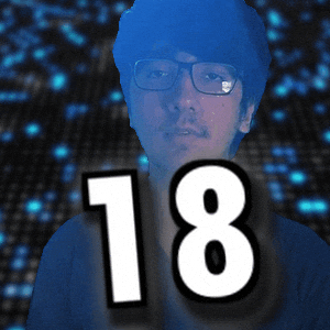 No 18 Number GIF