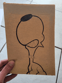 Growling Dark Blue GIF