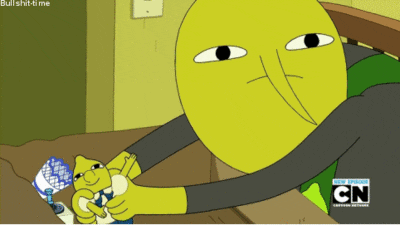 we hate you adventure time GIF