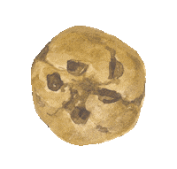 Chocolate Chip Art Sticker