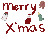 Merry Christmas Sticker