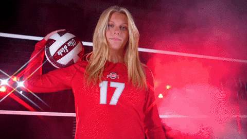 Ohio State Stare GIF by Ohio State Athletics