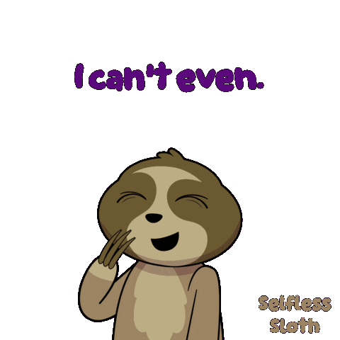 I Cant Even Sticker by VeeFriends