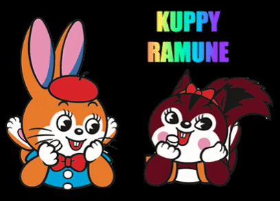kuppyramune_official giphygifmaker candy ramune dagashi GIF