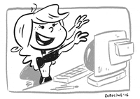 fun work GIF by Caroline Director