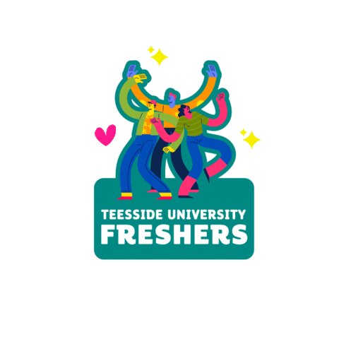 Happy Dance Sticker by TeessideUni