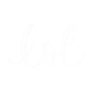 Laugh Lettersbyjulia Sticker