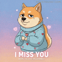 Miss You Love GIF by Doge Pound