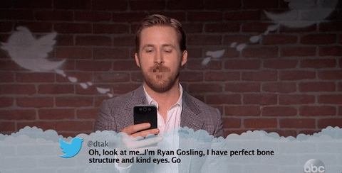 Ryan Gosling Mean Tweets GIF by The Academy Awards