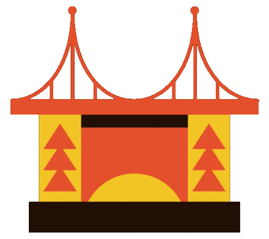 San Francisco Sf Sticker by Outside Lands