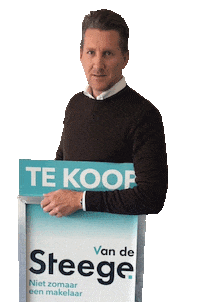 Estate Agent Era Sticker by Van de Steege