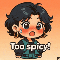 Blushing Hot Wings GIF by Persona