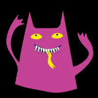 POW_AT wave monster GIF