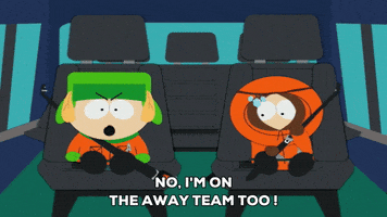kyle broflovski car GIF by South Park 