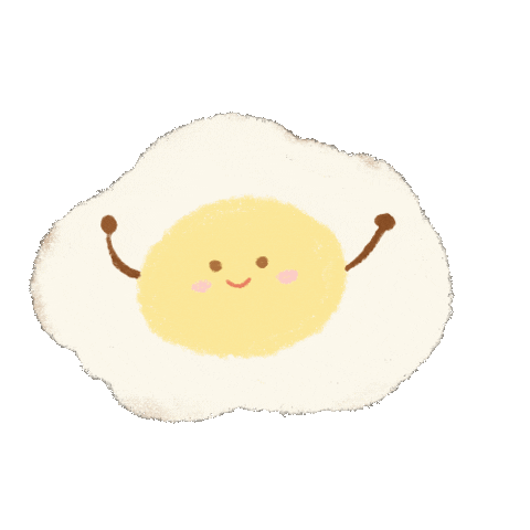 jiandlo giphyupload egg 蛋 雞與羅 Sticker