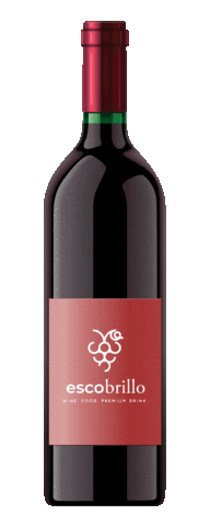 escobrillo wow cool drink wine Sticker