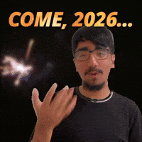 COME, 2026... BYE 2025!