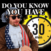 30 Minutes Times Running Out GIF