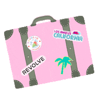 pink travel Sticker by revolve