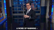 GIF by The Late Show With Stephen Colbert