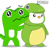 Sad Friends GIF by Pudgy Penguins