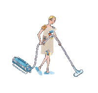 Party Cleaning Sticker by Corraini