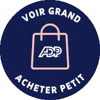 Shop Small French Sticker by ADP Canada