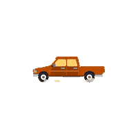 Car Driving Sticker by Filipe Augusto