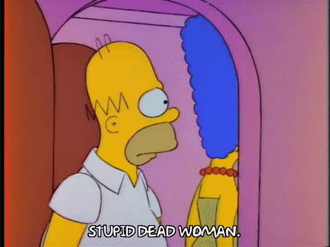 angry homer simpson GIF
