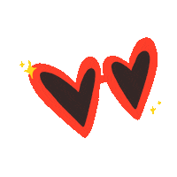 Valentines Day Hearts Sticker