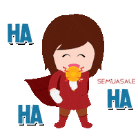happy laugh Sticker by SemuaSale
