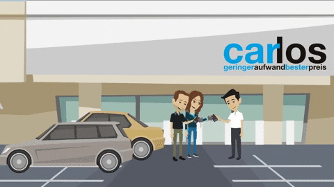 carlosAutoverkauf giphygifmaker car auto autoverkauf autovermittlung verkauf vermittlung carlos GIF