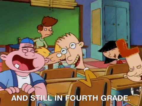 hey arnold nickelodeon GIF