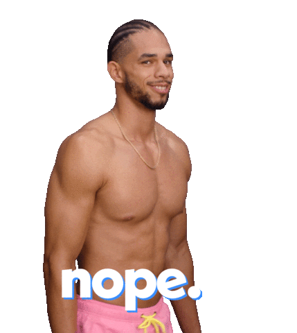 Deny No Way Sticker by GIPHY Studios 2023