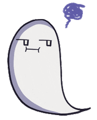 Kichiiyuki emote ghostie kichigif Sticker