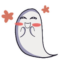 Kichiiyuki emote ghostie kichigif Sticker