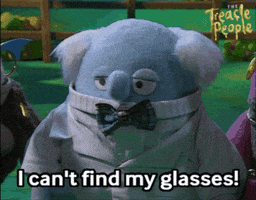 Cant See Stop-Motion GIF by Fire Mountain Productions