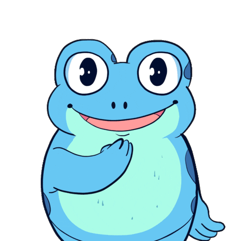 My Love Kiss Sticker by Croakey