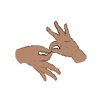 probonoasl interpreter pbasl black interpreter Sticker