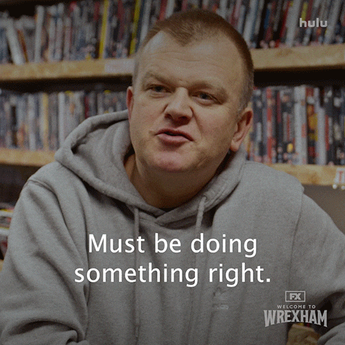 Wrexham Afc Football GIF by Welcome to Wrexham