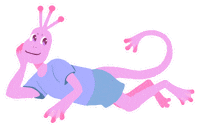 Brine Shrimp Sea Monkeys Sticker by NobleSteedGames