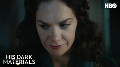 HisDarkMaterials giphyupload smile hbo ruth wilson GIF