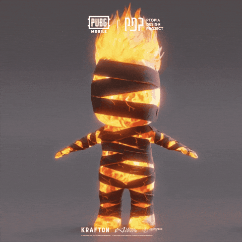 Battle Royale Mummy GIF by Official PUBG MOBILE