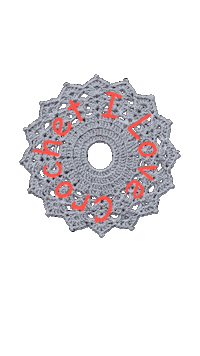 Crochet Sticker