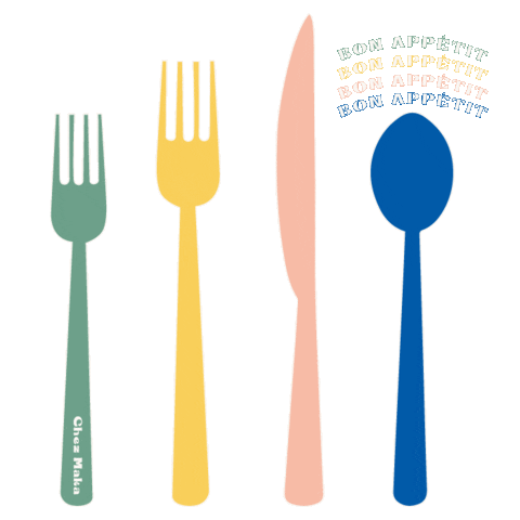 chezmaka giphyupload miami ready dinner Sticker