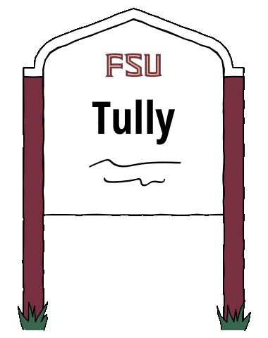 Florida State Tully Sticker by FSU Anne's College