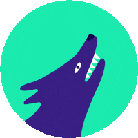 Haunted House Moon Sticker by Lobster Studio