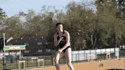 track & field wave GIF by GreenWave